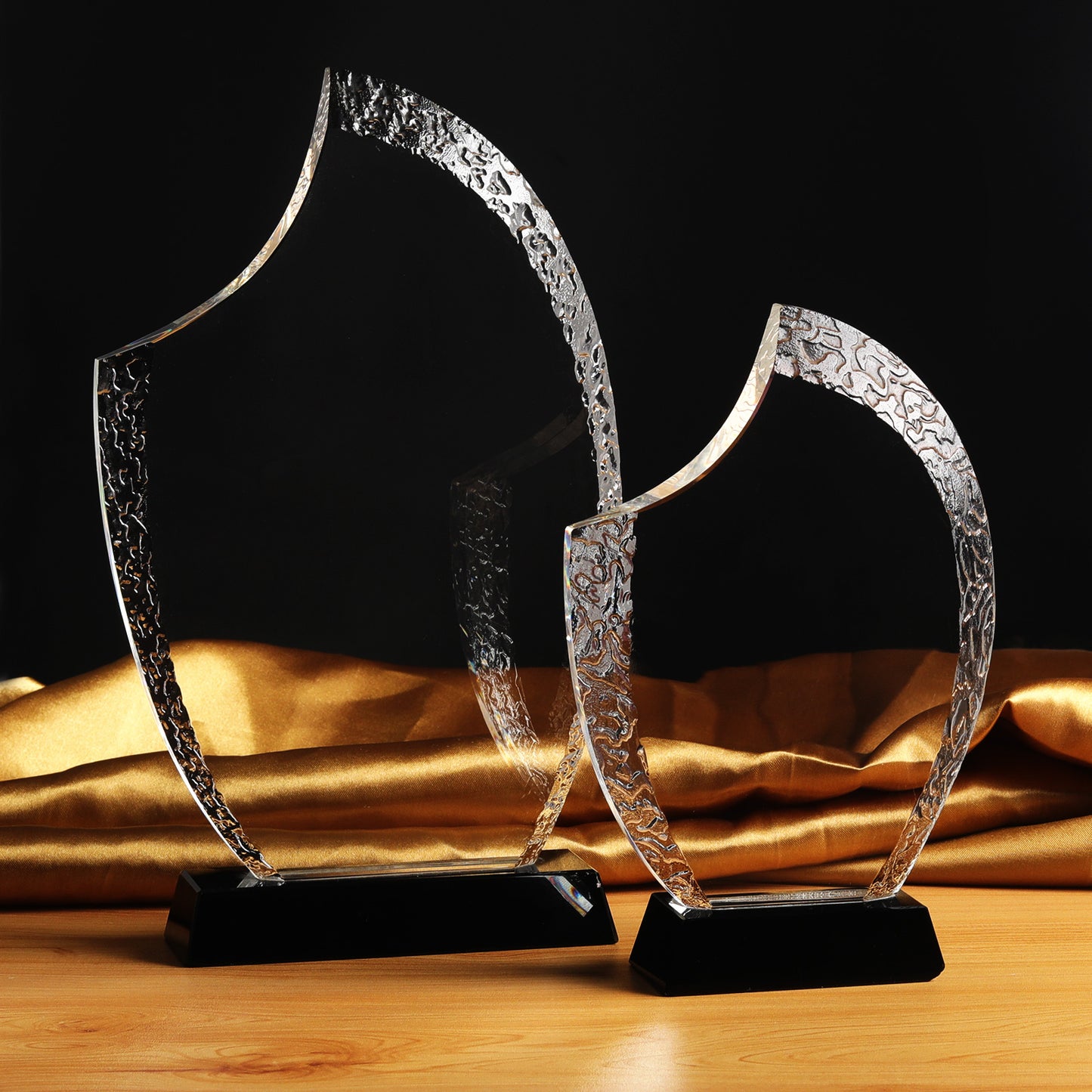 LSA-169 Longwin Crystal Trophy with Engraving Patterns