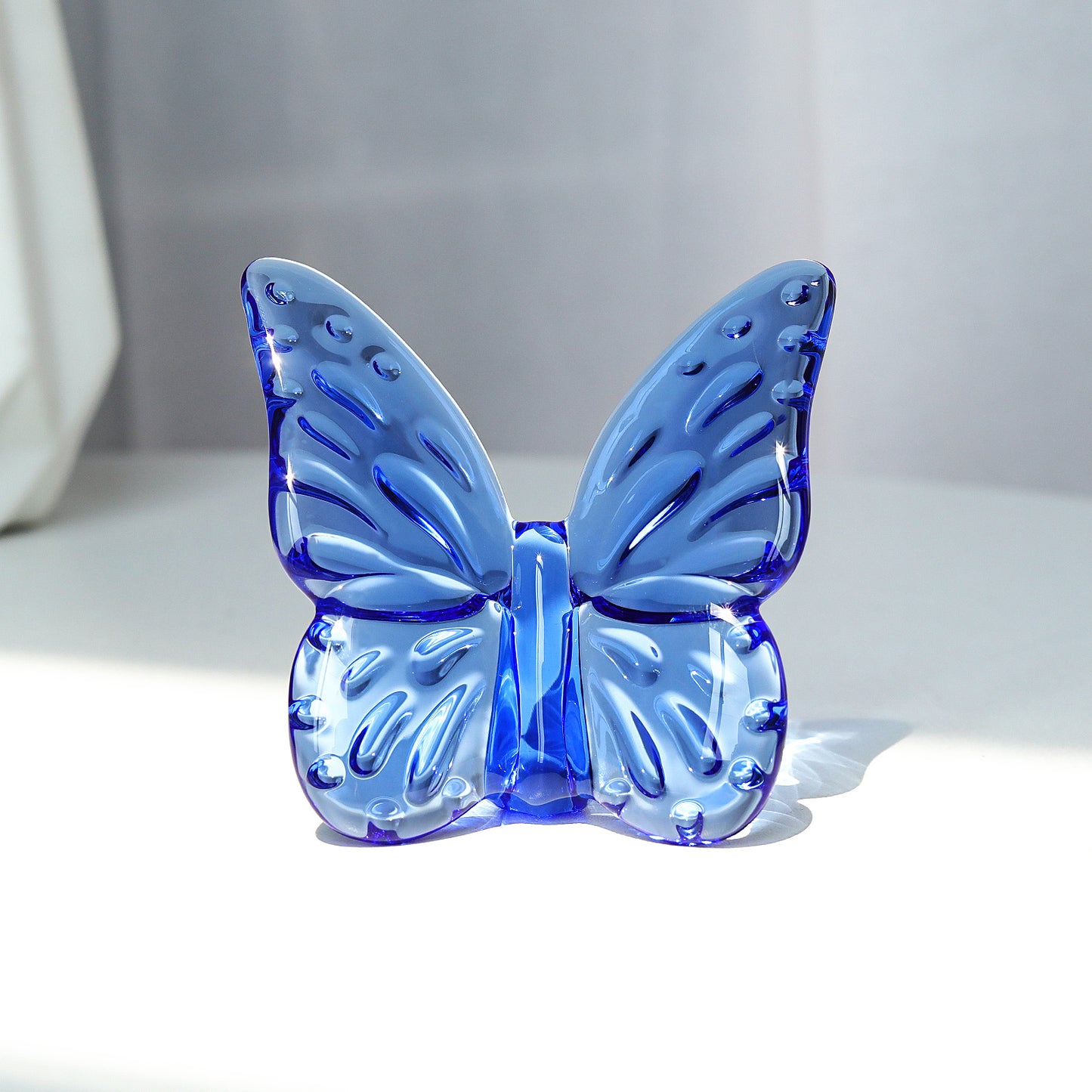 Crystal Flying Butterfly Figurine Paperweight