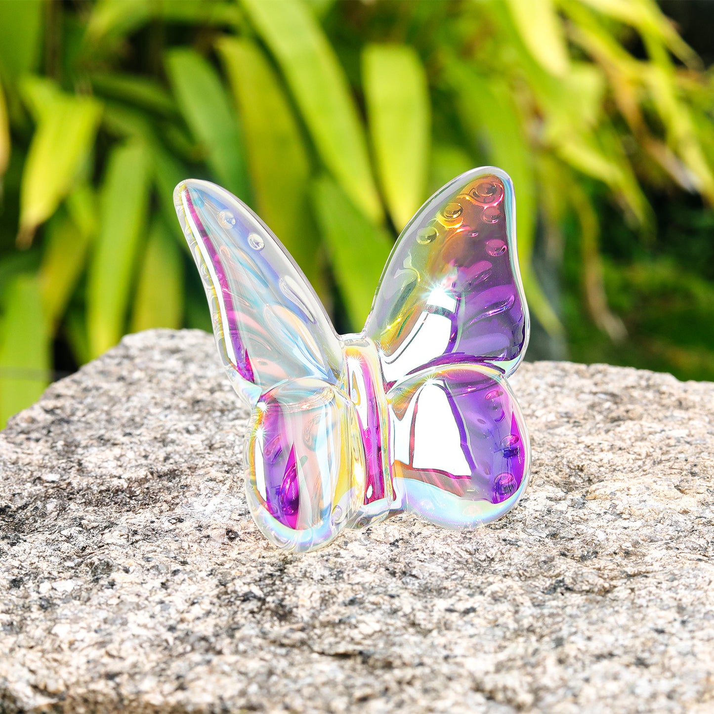 Crystal Flying Butterfly Figurine Paperweight